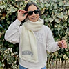 Bufanda Chiporro DKNY Marfil