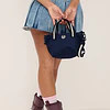  Mini Crossbody Tote Bag Pink Noir Navy Blue