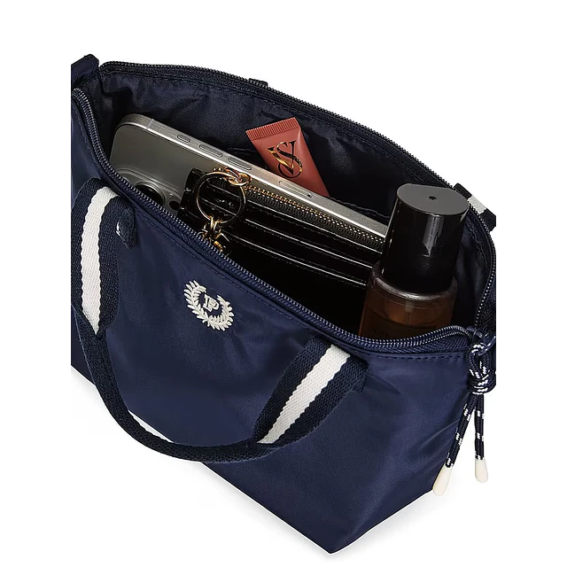  Mini Crossbody Tote Bag Pink Noir Navy Blue