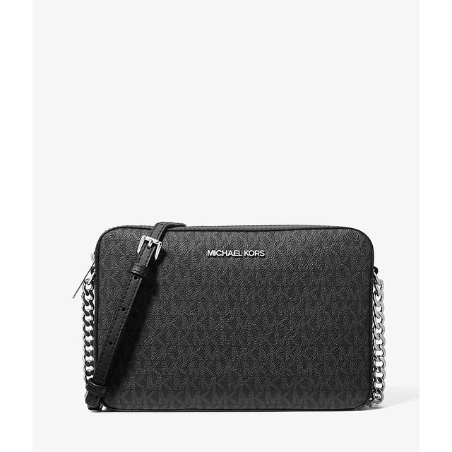 Crossbody Michael Kors  Jet Set Black Monogram
