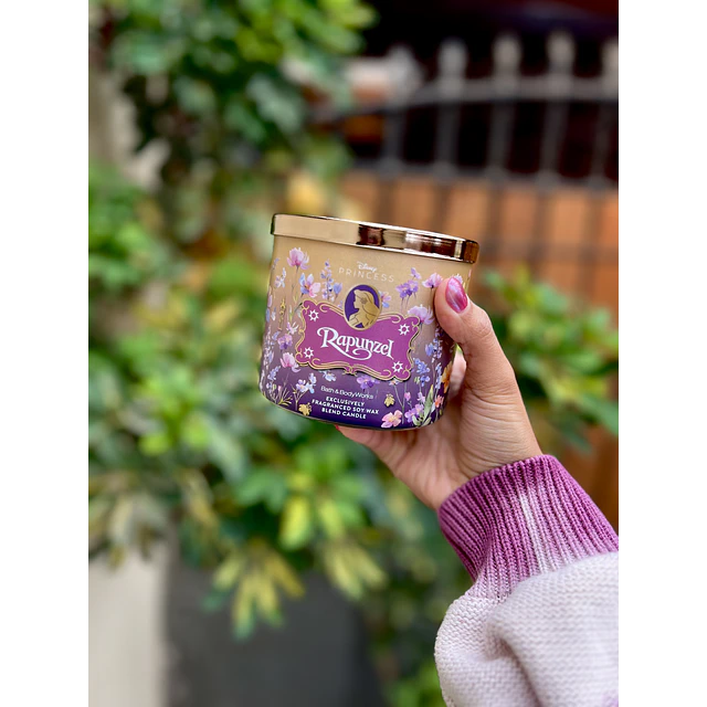 Vela 3 Mechas Rapunzel