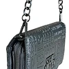 Crossbody Blaurie Mixed Logo Black Steve Madden
