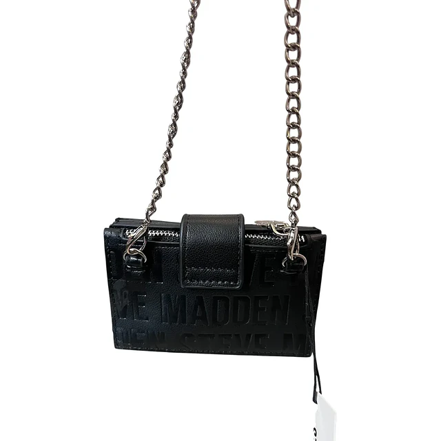 Crossbody Blaurie Mixed Logo Black Steve Madden