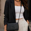 Crossbody Blaurie Mixed Logo Black Steve Madden