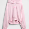 VintageSoft Crop Logo Hoodie GAP