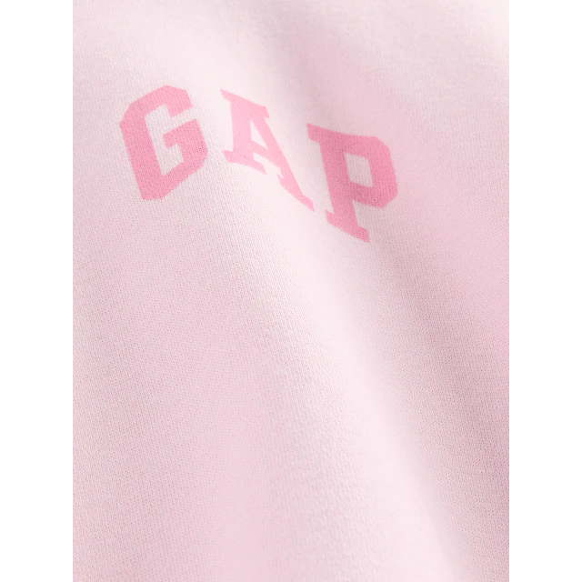 VintageSoft Crop Logo Hoodie GAP
