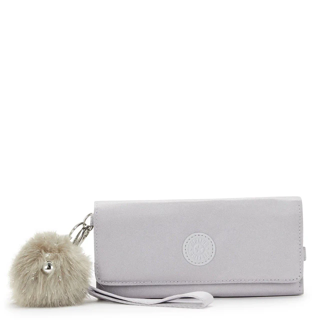Billetera Rubi Radiant Silver Twill