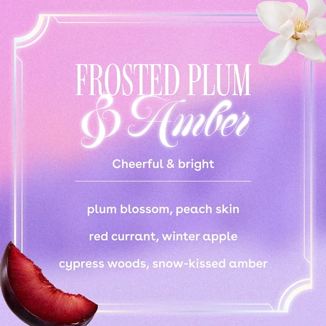 Loción Corporal Eos Frosted Plum & Amber