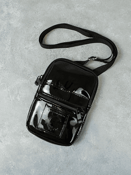 Pocket Bag Charol Negro