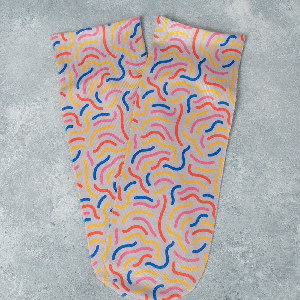 Calcetines Confeti Media Caña