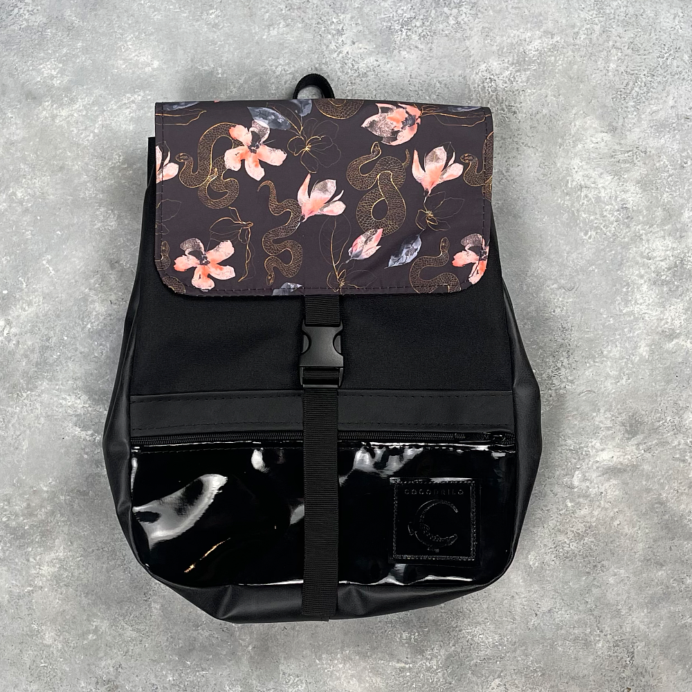 Mochila Lila Serpientes