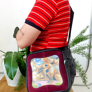 Bolso Simone Burdeo Gato 3D