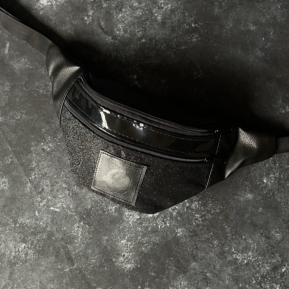 Banano Clásico Tornasol Glitter