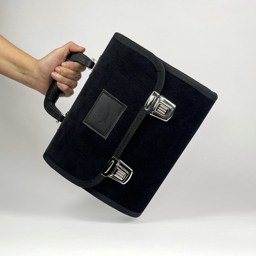 Bolso Satchel 2005 Cotele Negro 2