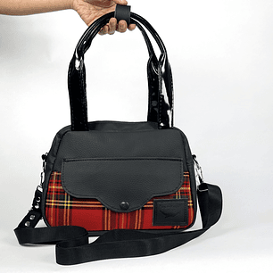 Cartera Agnes Tartán