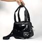 Cartera Agnes Charol-Cuadrille Negro - Miniatura 1