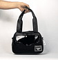 Cartera Agnes Charol-Cuadrille Negro - Miniatura 2