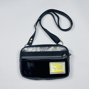 New Pocket Bag Charol y Gris Tornasol