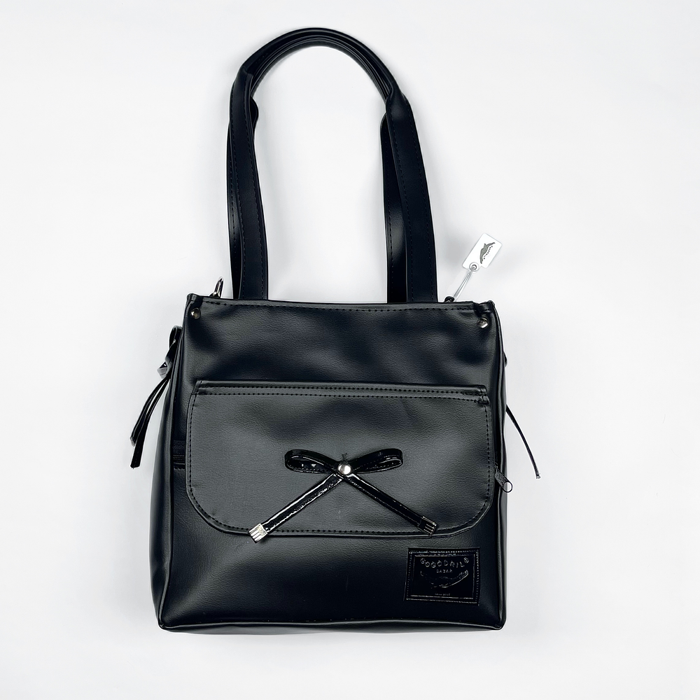 Totebag Rosa Full Negra  1