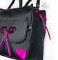 Totebag Rosa Negra Magenta Metalizado - Miniatura 2