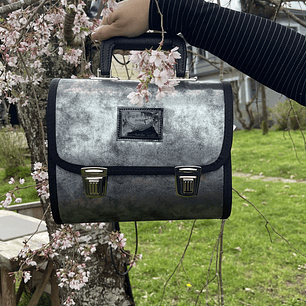 Bolso Satchet Plateado 2005