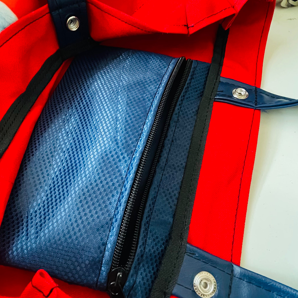 Totebag Gatito Romano Vintage Rojo 2