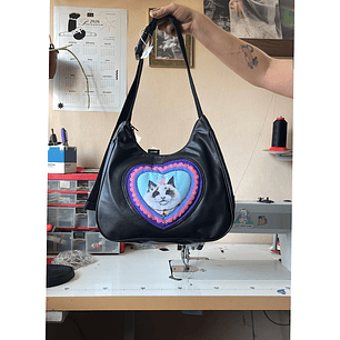 Cartera Sonni Gatita Corazón 
