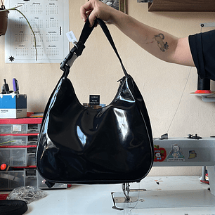 Cartera Sonni Charol Negro