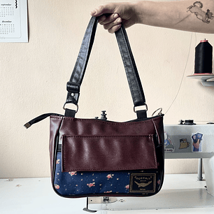 Baby Bag Burdeo Floral