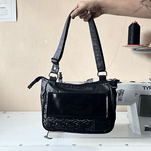 Baby Bag Negro Texturado