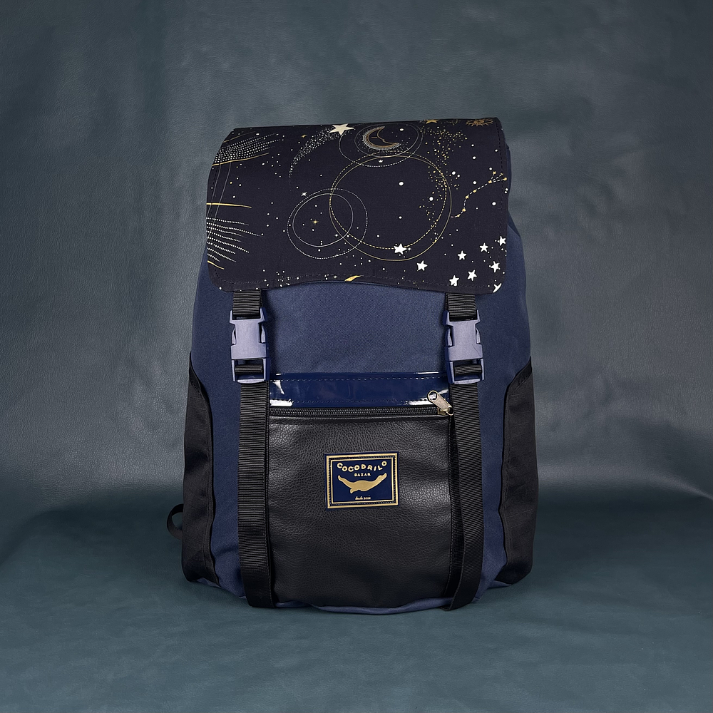 Mochila Viajero Azul Universo 1