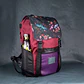 Mochila Viajero Burdeo Pájaros - Miniatura 1