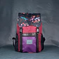 Mochila Viajero Burdeo Pájaros - Miniatura 2