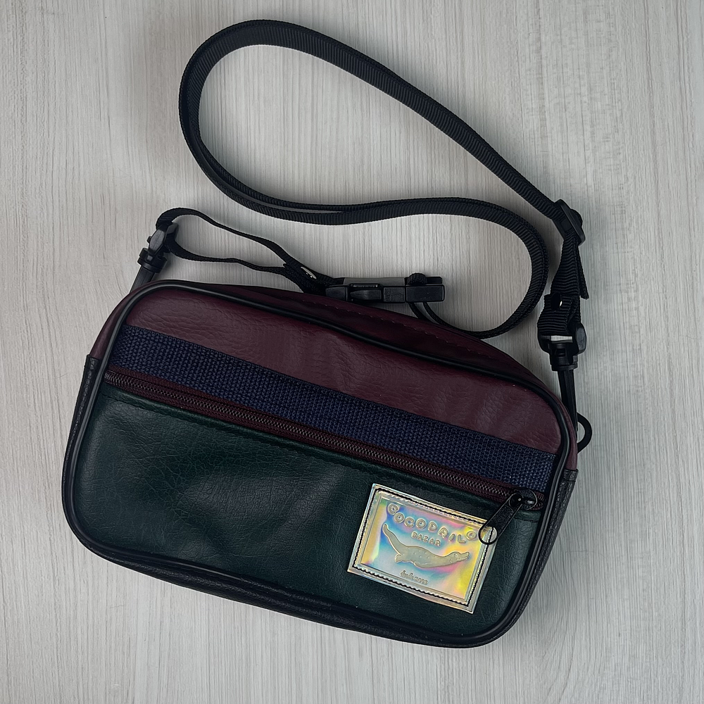 Bolso/Banano Charli Cereza y Verde