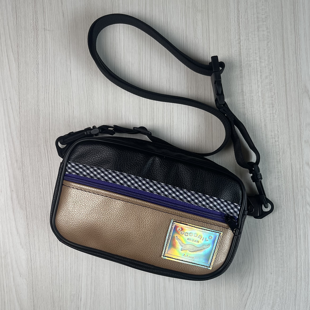 Bolso/Banano Charli Metalizado 