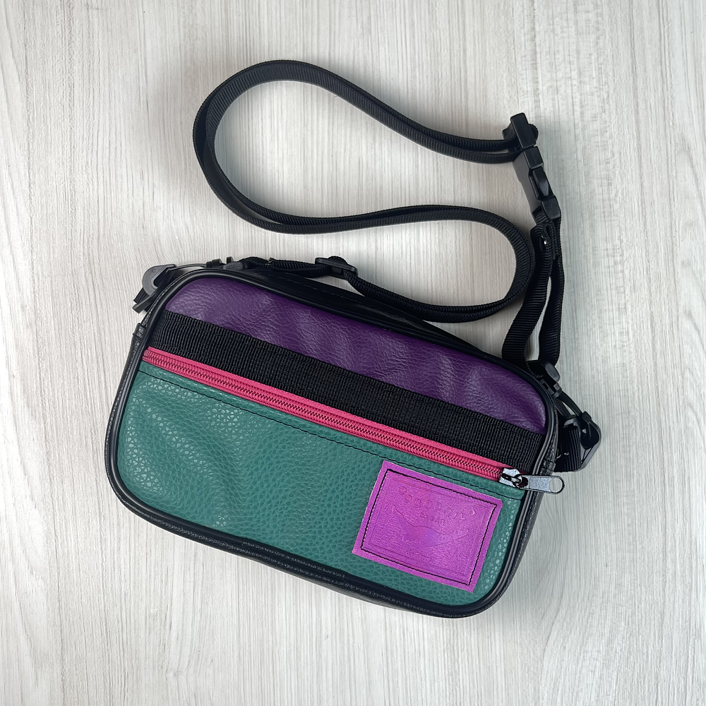 Bolso/Banano Charli Verde Morado 