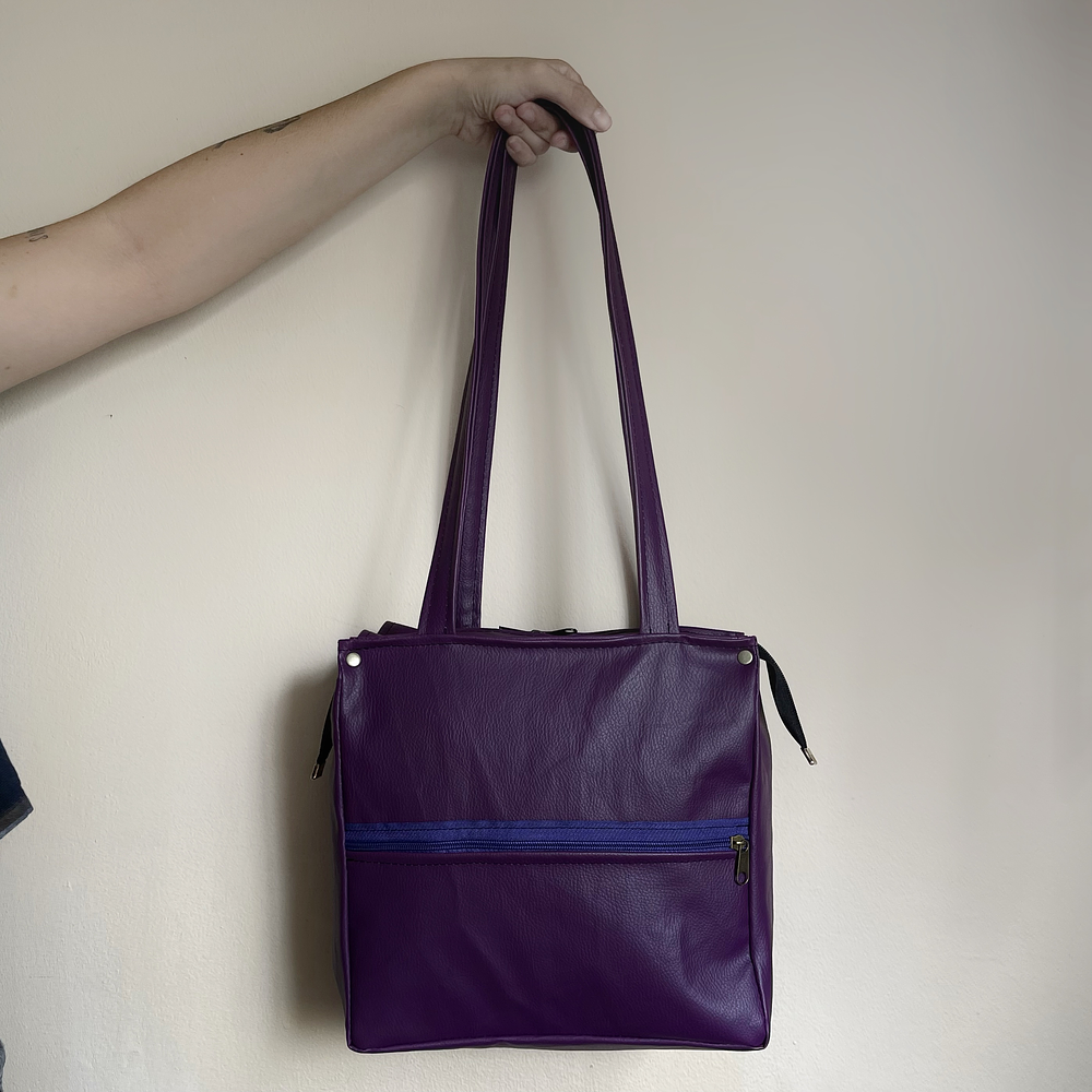 Totebag Alma Good Luck, Baby! Morada 2