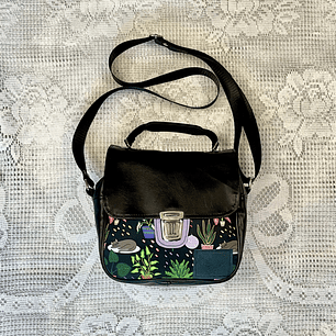 Bolsito Messenger Planta y Animales 