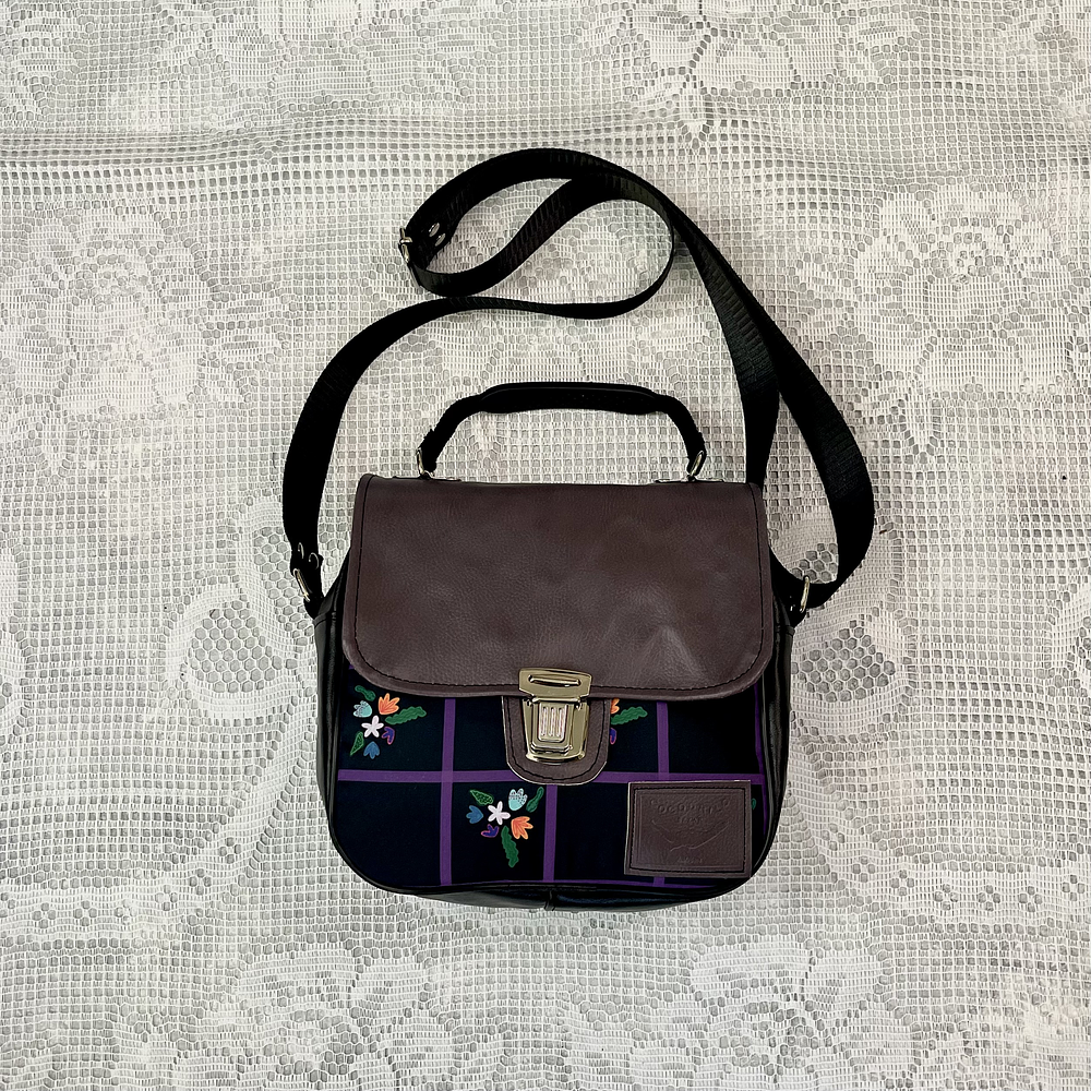 Bolsito Messenger Flores Nocturnas