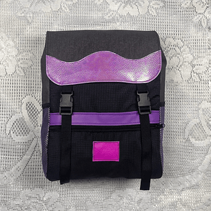 Mochila Nicca Lila y Negro