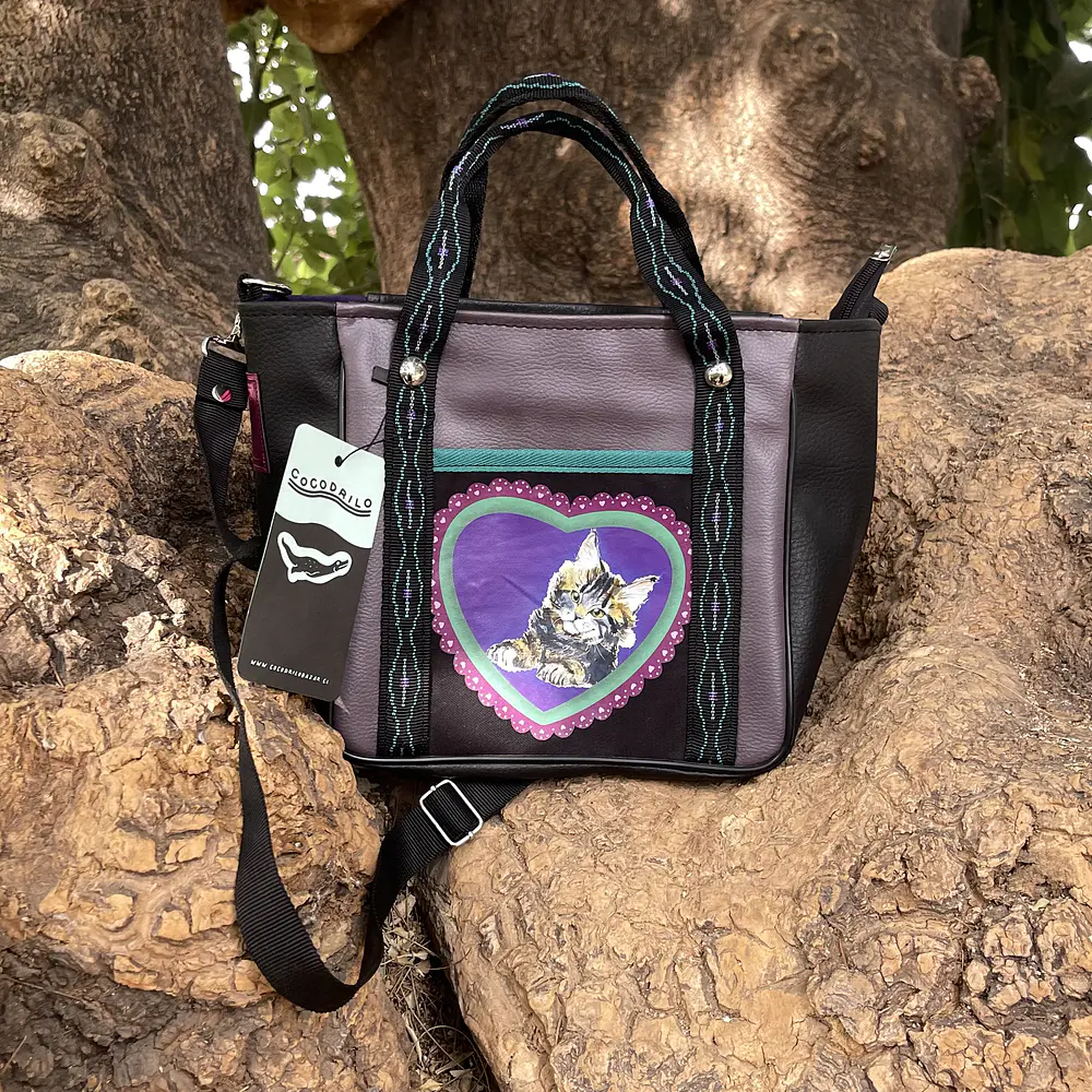 Mini Totebag Hycka Gatito Romano