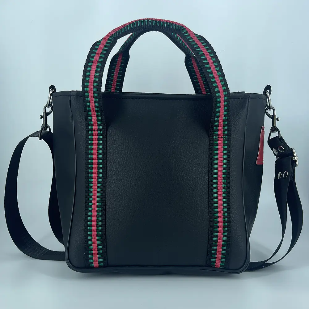 Mini Totebag Hycka Gatito Vintage Rojo 3