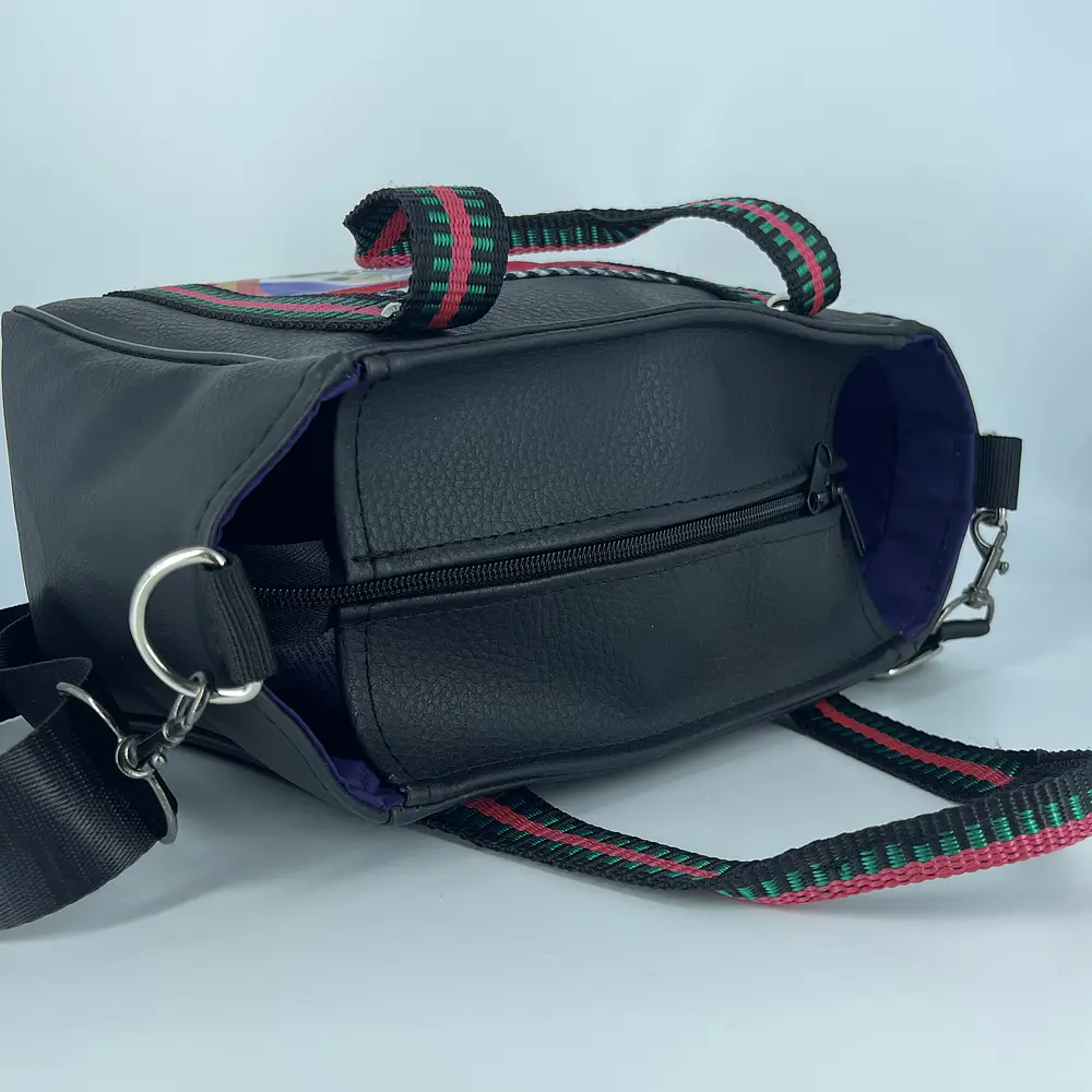 Mini Totebag Hycka Gatito Vintage Rojo 4