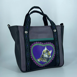 Mini Totebag Hycka Gatito Romano