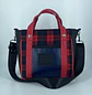 Mini Totebag Hycka Tartán Rojo - Miniatura 1