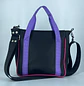 Mini Totebag Hycka Negro y Morado Tornasol - Miniatura 2