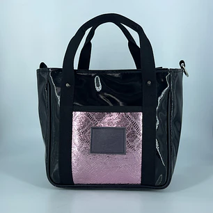 Mini Totebag Hycka Charol y Rosado