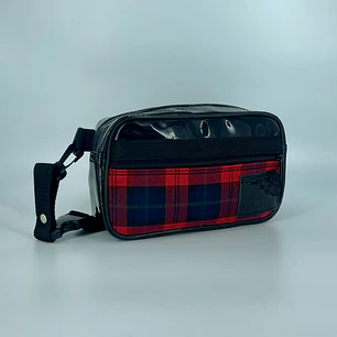 Bolso/Banano Charli Charol y Tartán Rojo