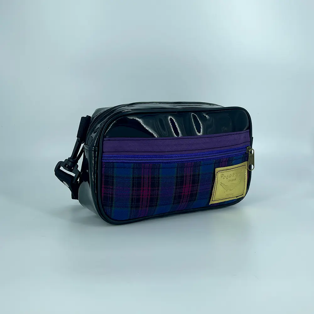 Bolso/Banano Charli Charol y Tartán Morado