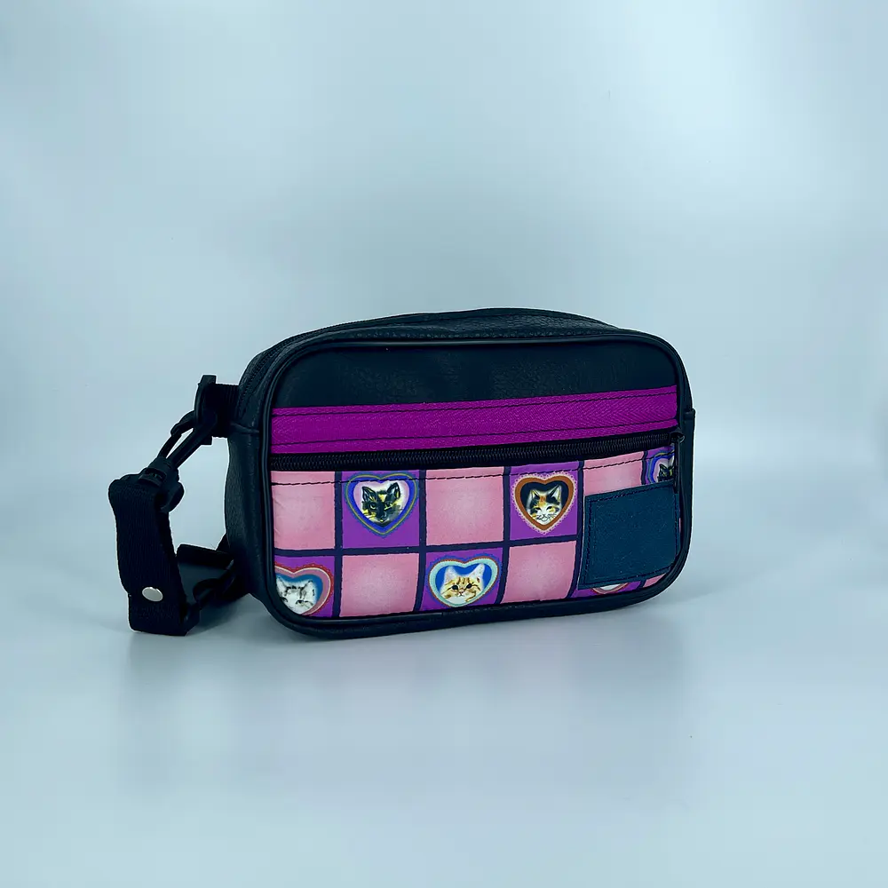 Bolso/Banano Charli Gatitos Corazón